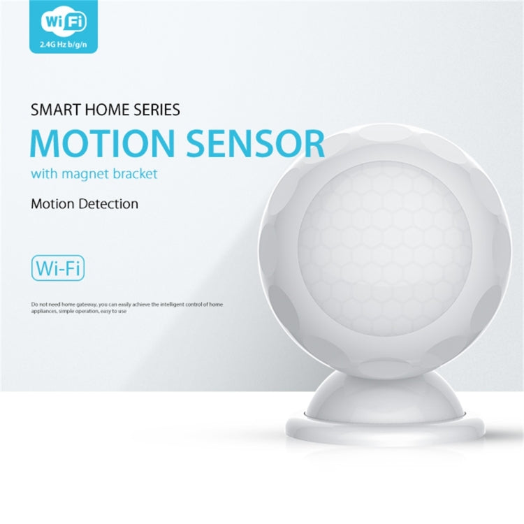 NEO NAS-PD02W Wireless WiFi PIR Detector Motion Sensor, with Magnet Bracket & Support Android / IOS systems & Ultra-bright Red LED NEO NAS-PD02W Wireless WiFi PIR Detector Motion Sensor, with Magnet Bracket & Support Android / IOS systems & Ultra-bright Red LED